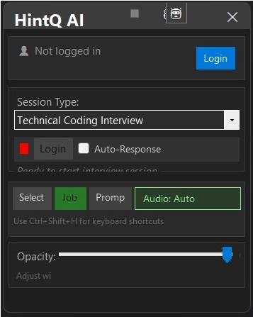 HintQ AI - Login