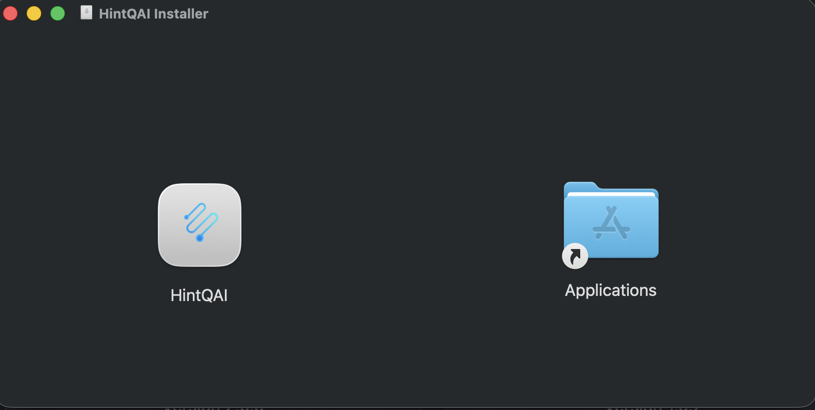macOS installation step 1